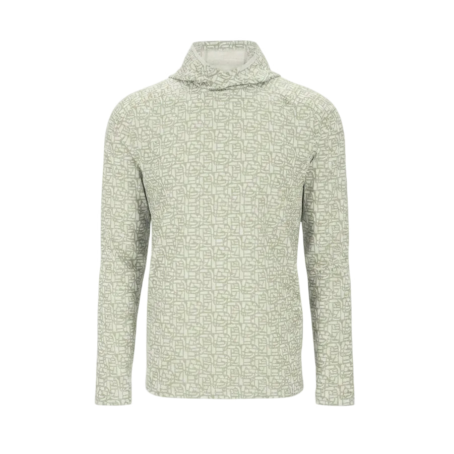 Simms Men’s SolarFlex® Hoody Front – Block Pale Pine