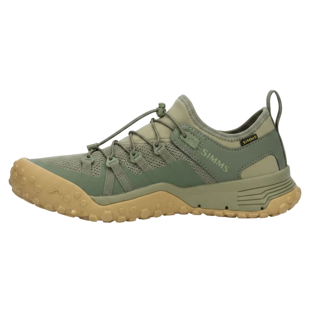 Simms Pursuit Shoe in Riffle Green side view