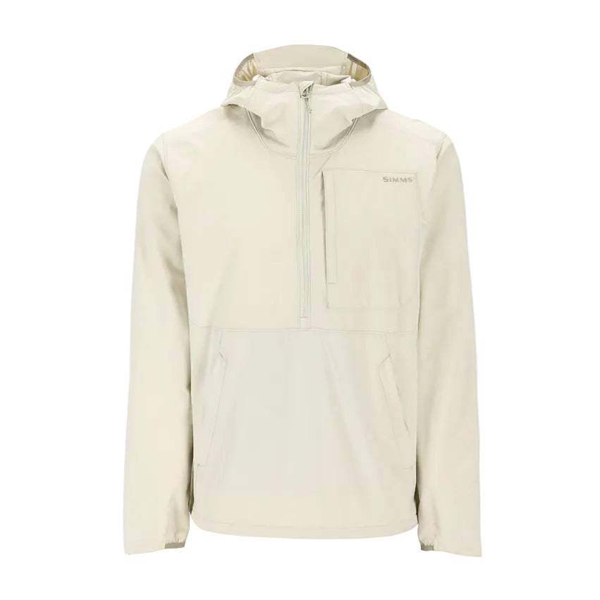 Simms Rogue Flex Half-Zip Pullover Front – Burnished Clay