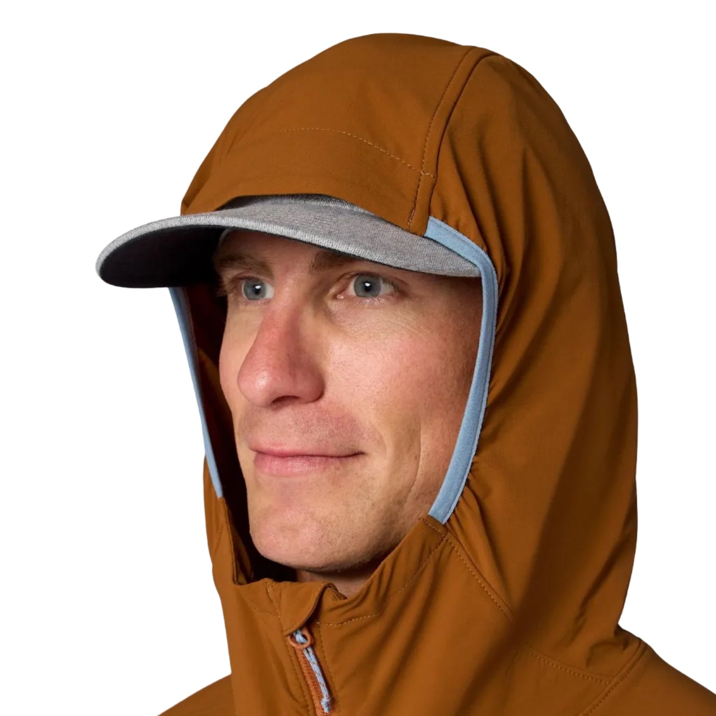 Simms Rogue Flex Half-Zip Pullover Hood Detail