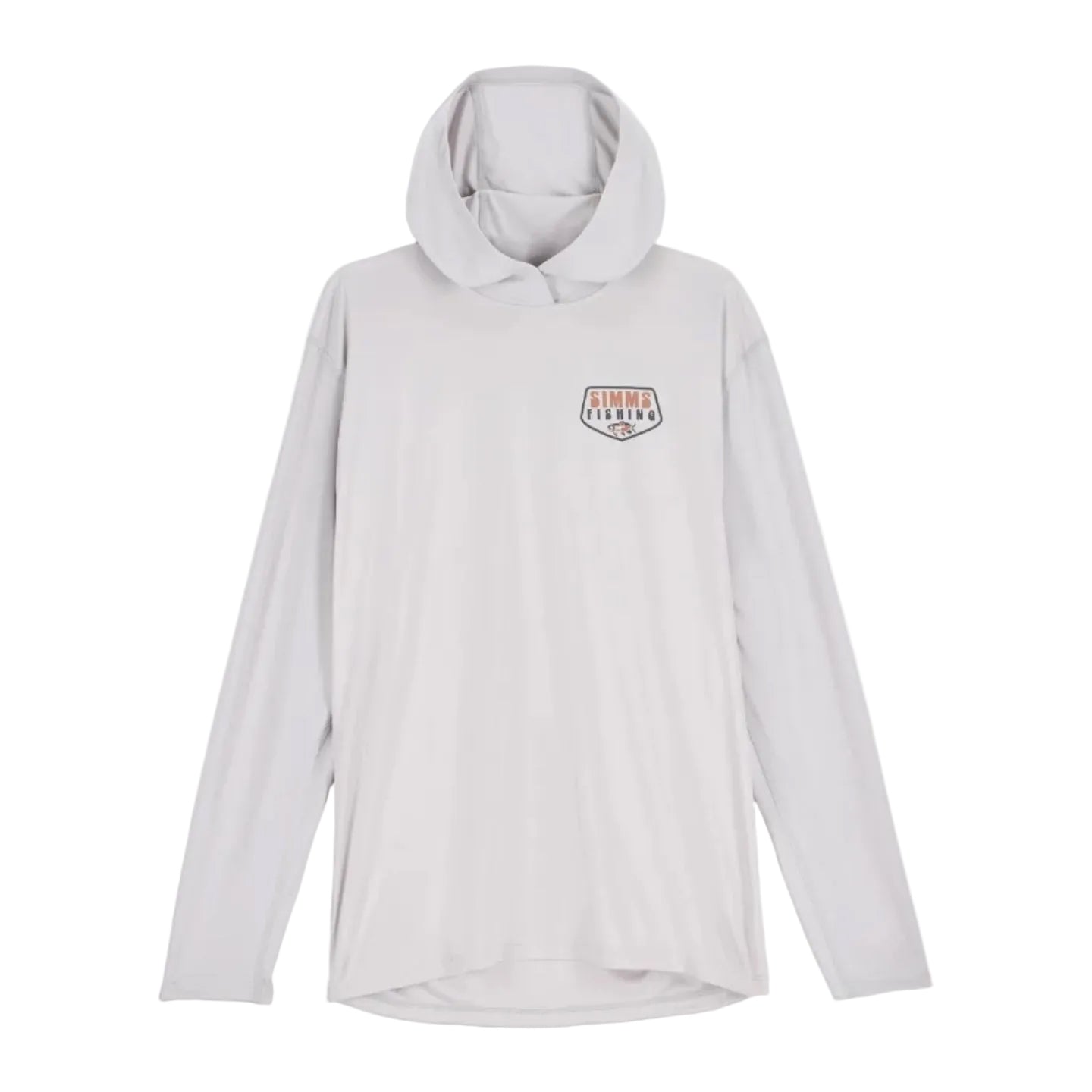 Simms Tech Hoody Artist Series Overcast Explorer front view