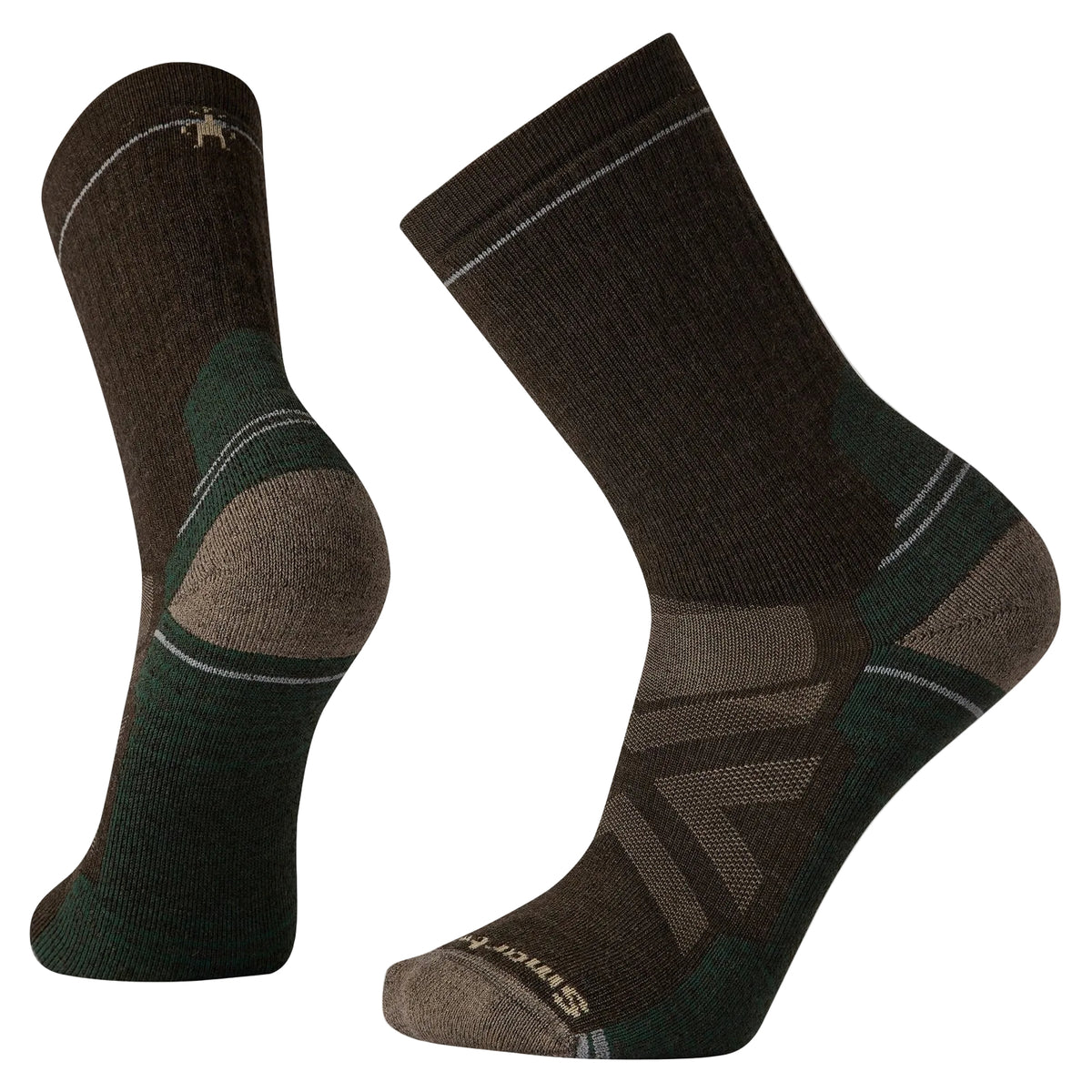 Smartwool Men’s Hike Full Cushion Crew Socks in Chestnut