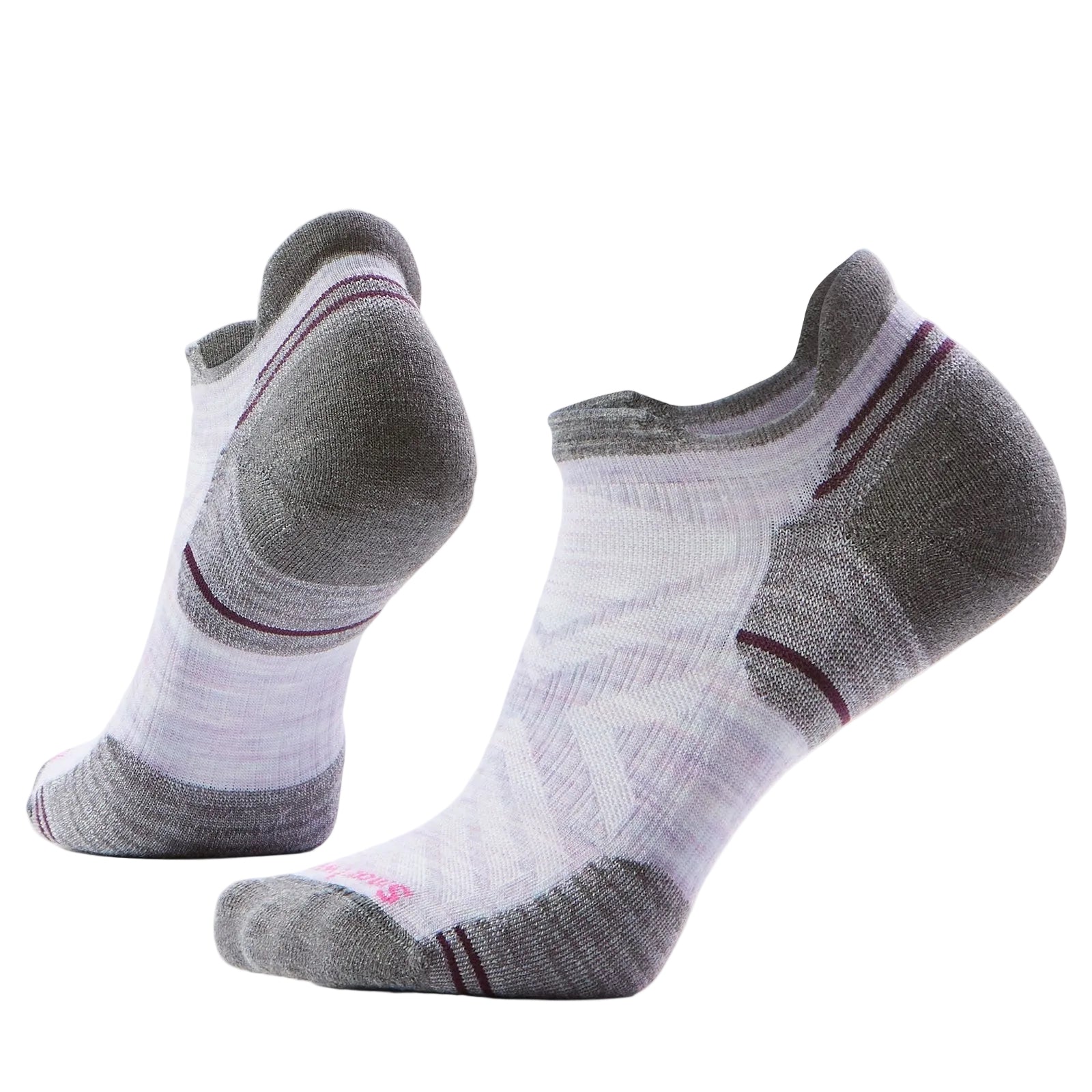 Smartwool Women’s Hike Targeted Cushion Low Ankle Socks in Purple Eclipse