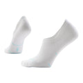 Pair of Smartwool Women’s Run Zero Cushion No Show Socks in White