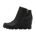 SOREL Joan Rhapsody Zip Wedge in black side view