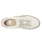 SOREL Women’s ONA Drift Sneaker in Snow and Canoe suede and leather detail