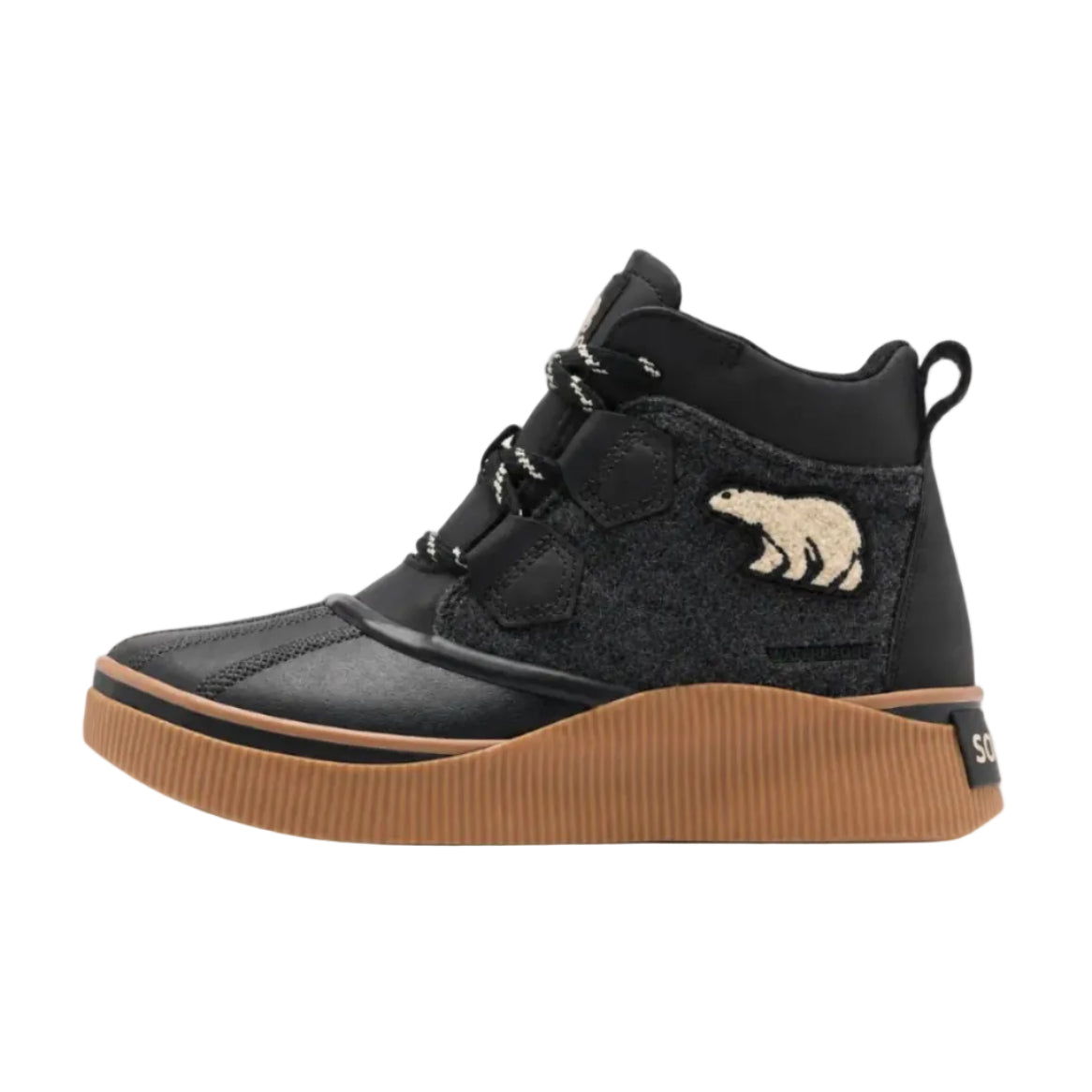 SOREL OUT N ABOUT IV Classic WP in Black Gum side view