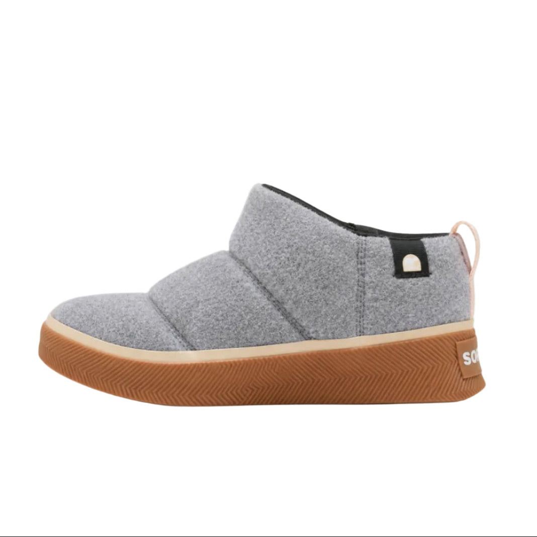 SOREL OUT N ABOUT IV Mini Puffy in Chrome Grey Gum side view