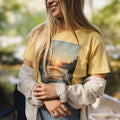 Tentree Lake View Crop Tee with relaxed cropped fit and soft sustainable fabric