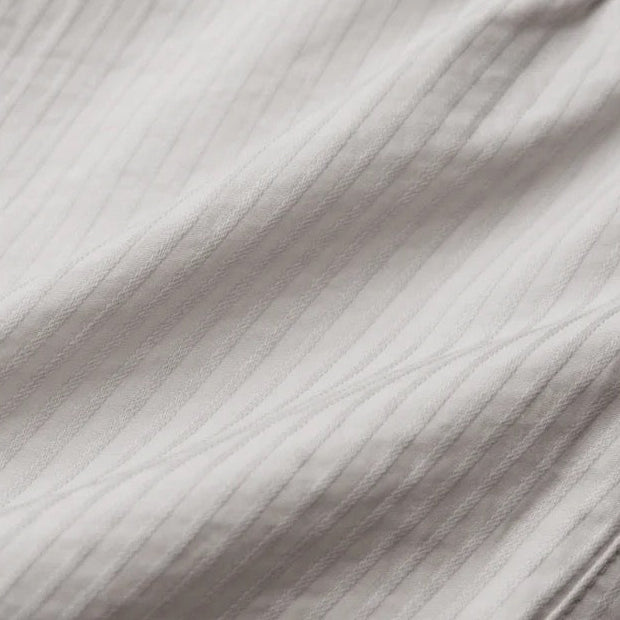 tentree men’s Mullan Short in Sand Stone elastic drawcord waistband detail