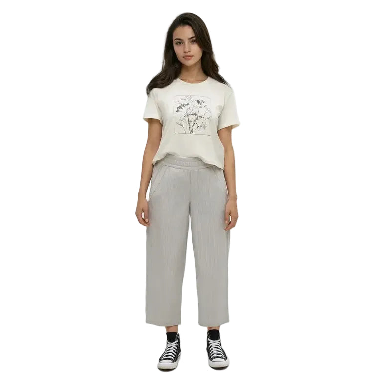tentree Narrows Pant in Sand Stone front view