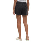 tentree TENCEL™ Instow Short in Meteorite Black back view