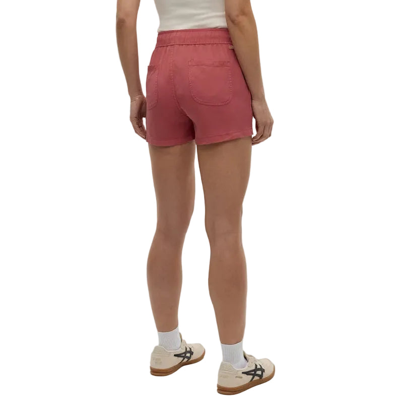 tentree TENCEL™ Instow Short in Rosewood back view