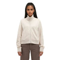 Front view of tentree Women’s Patterson Full Zip in Pale Oak Heather V2