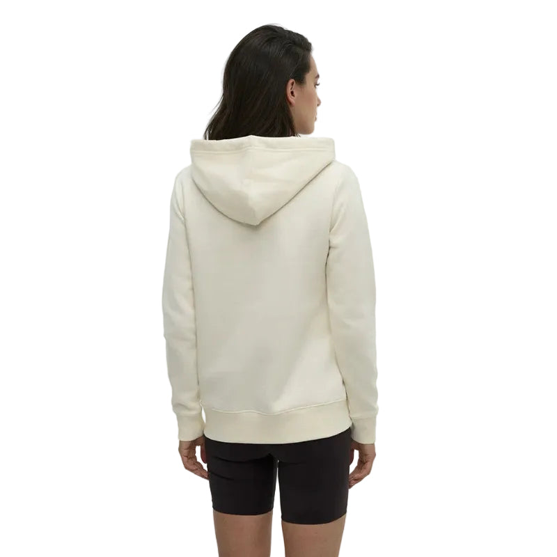 tentree women’s Retro Juniper Hoodie in Undyed Dusk Yellow back view