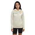 tentree women’s Retro Juniper Hoodie in Undyed Dusk Yellow front view
