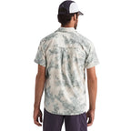 Back view of The North Face Baytrail Pattern Shirt in Desert Stone Big Sagebrush Print