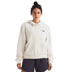 The North Face Women’s Exploring Since ’66 Hoodie in White Dune front view