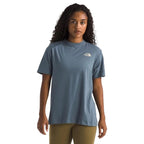 The North Face Women’s Exploring Since ’66 Relaxed Tee Granite Grey front view