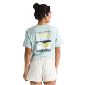 The North Face Women’s Exploring Since ’66 Relaxed Tee Opal Frost back view