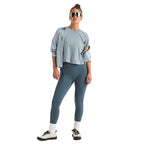 The North Face Women’s Jaida Short-Sleeve Tee Frost Grey Light Heather full body view