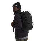The North Face Jester Backpack in Black-NPF lifestyle view