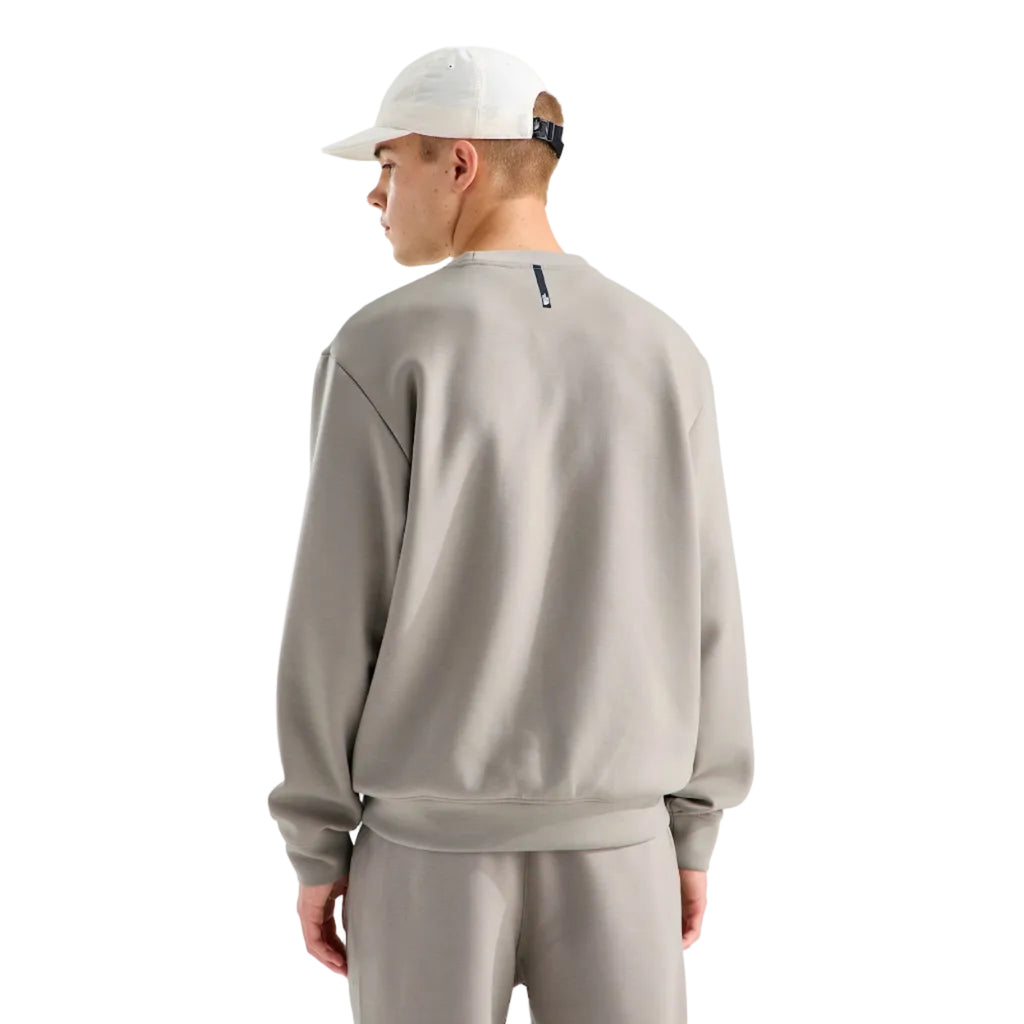 The North Face Men's Dynamic Crew in Stone Slab back view