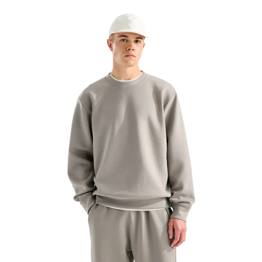 The North Face Men's Dynamic Crew in Stone Slab front view