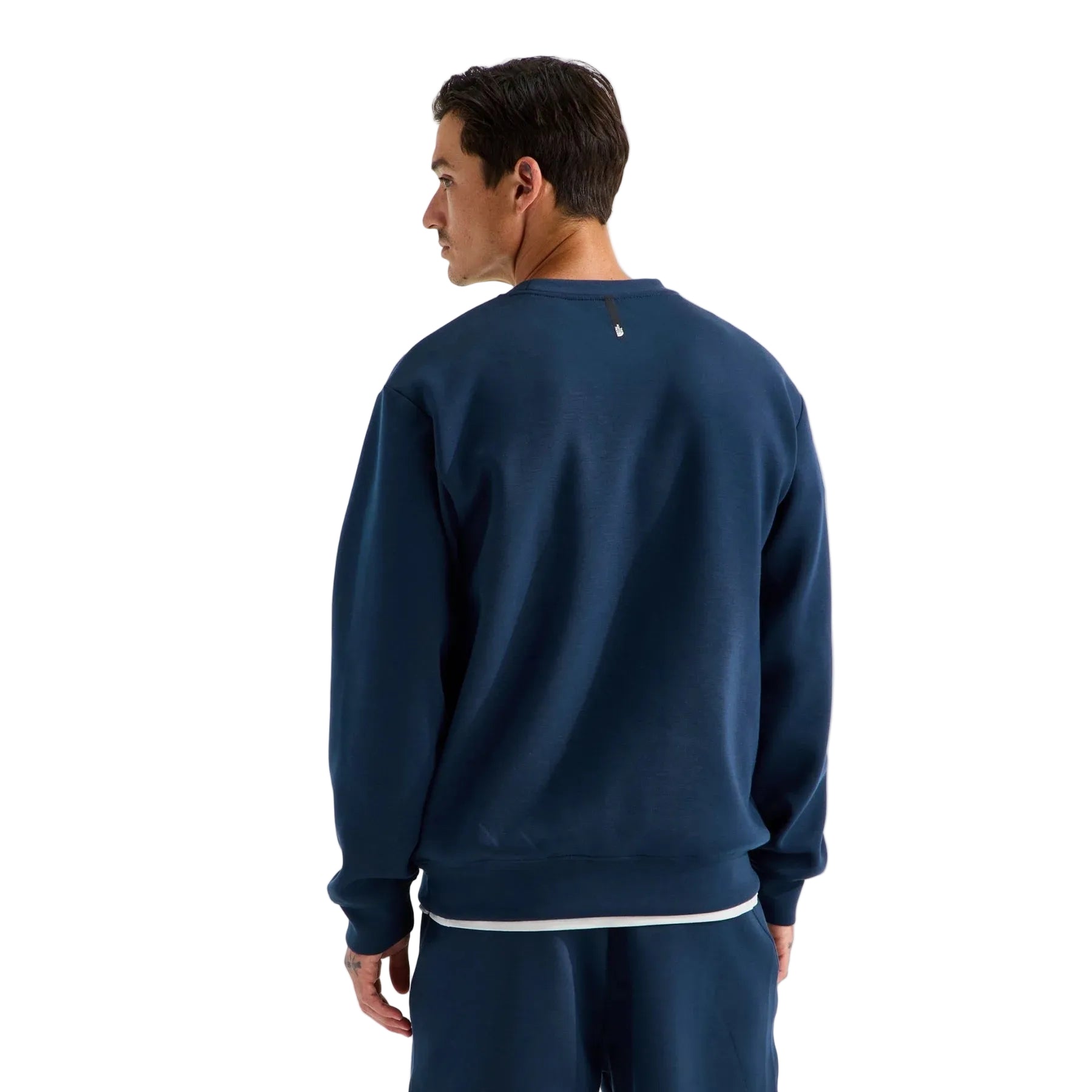 The North Face Men's Dynamic Crew in Summit Navy back view