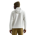 Back view of The North Face Men’s Dynamic Hoodie in Cumulus Cloud