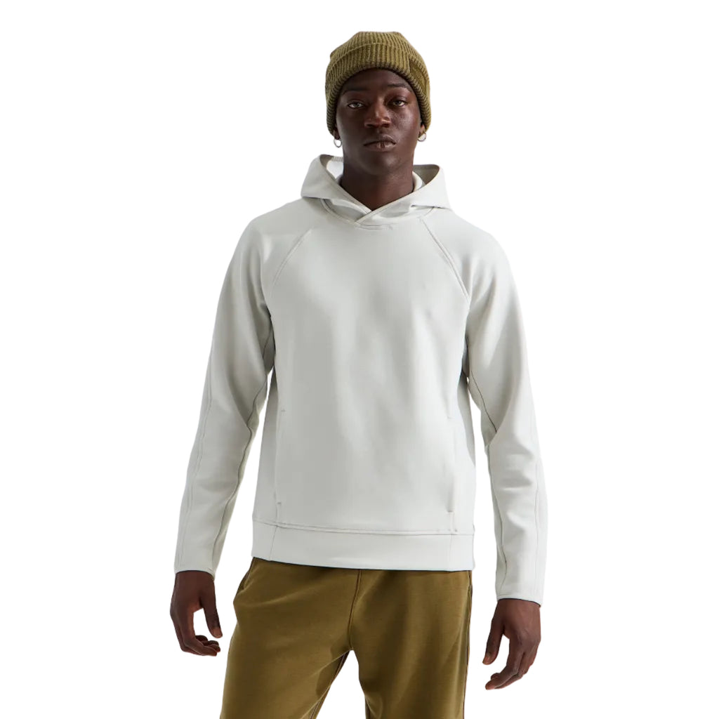 Front view of The North Face Men’s Dynamic Hoodie in Cumulus Cloud