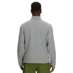 The North Face Men’s Gordon Lyons ¼-Zip in Medium Grey Heather back view