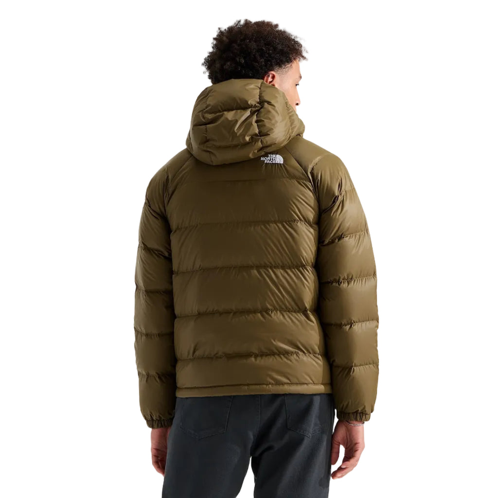 Back view of The North Face Men’s Hydrenalite Down Hoodie in Caraway Seed