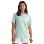 The North Face Women’s Midnight Mirage Relaxed Tee Opal Frost front view