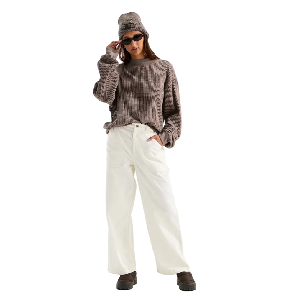 The North Face Women's Chabot 2.0 Mock-Neck in Garnet front view
