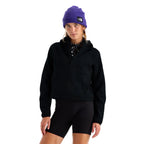 The North Face Women's Jaida ¼-Zip Hoodie in Black front view