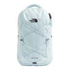 The North Face Women's Jester Backpack in Ice Blue/TNF Black front view