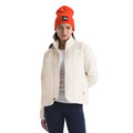 The North Face Women's Junction Insulated Jacket in White Dune front view