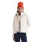 The North Face Women's Junction Insulated Jacket in White Dune front view