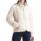 The North Face Women's Junction Insulated Jacket in White Dune front view
