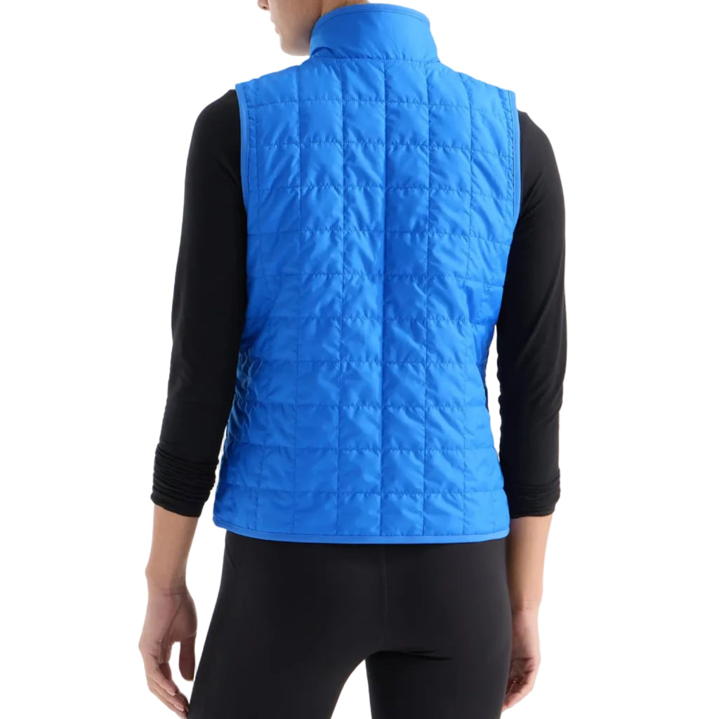 The North Face Women's Junction Insulated Vest in Active Blue front view
