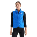 The North Face Women's Junction Insulated Vest in Active Blue front view