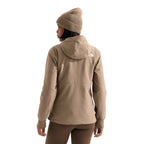 The North Face Women's Shelbe Raschel Hoodie in Garnet back view