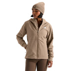 The North Face Women's Shelbe Raschel Hoodie in Garnet front view