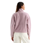The North Face Women’s Yumiori Off Peak ½-Zip Jacket in Metal Pink back view