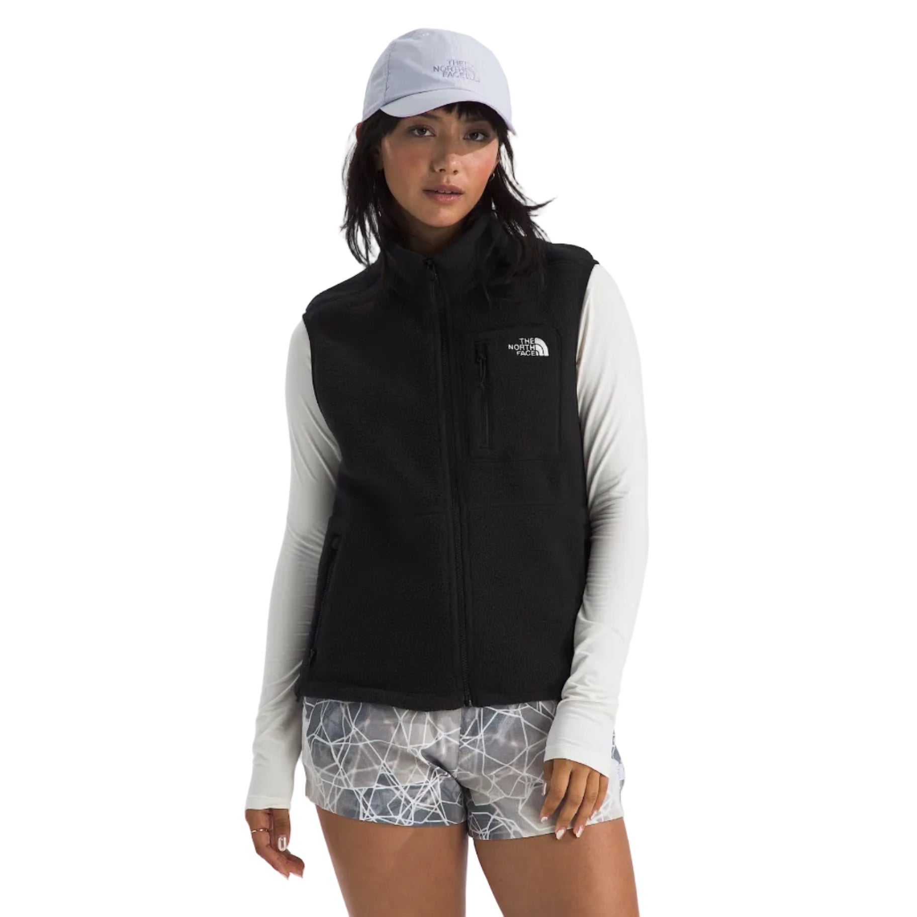 The North Face Women's Yumiori Vest in Black front view