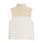 The North Face Women's Yumiori Vest in White Dune/Desert Stone back view