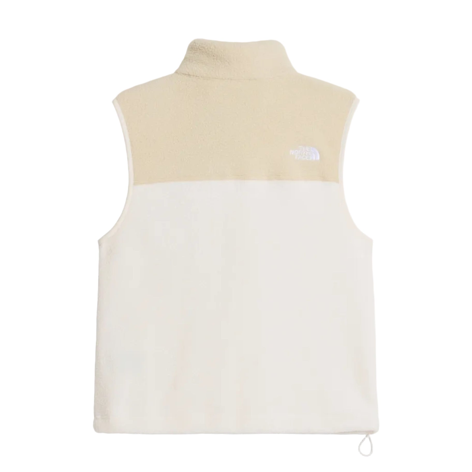 The North Face Women's Yumiori Vest in White Dune/Desert Stone back view