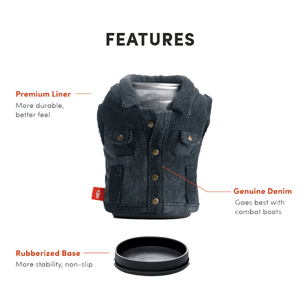 The Denim Vest Drinkwear