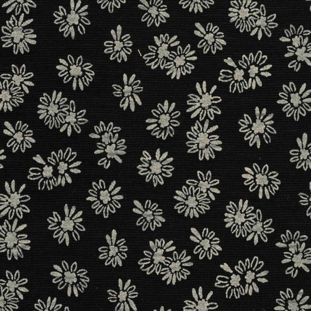 Toad&Co Chaka Skirt in Black and Salt Print fabric detail